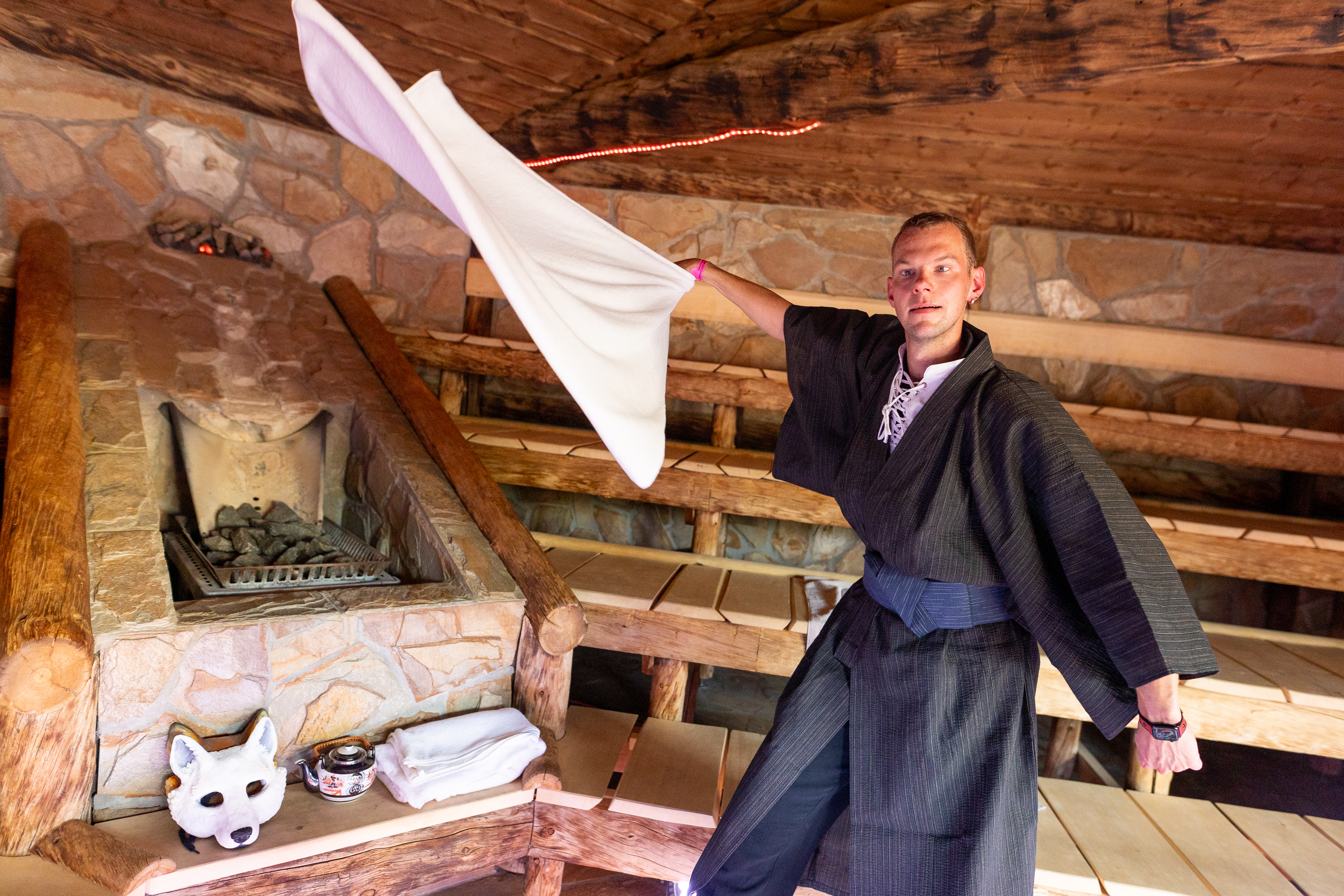 Rafael Schneidawind bei der SANC - Fotograf: Ryszard Rack, Copyright: Passion Aufguss Foto: Rafael Schneidawind bei der SANC - Fotograf: Ryszard Rack, Copyright: Passion Aufguss